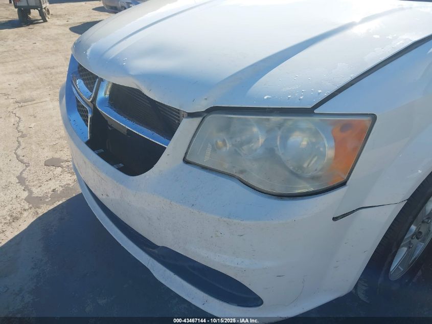 2012 Dodge Grand Caravan Se/Avp VIN: 2C4RDGBG9CR104351 Lot: 43467144