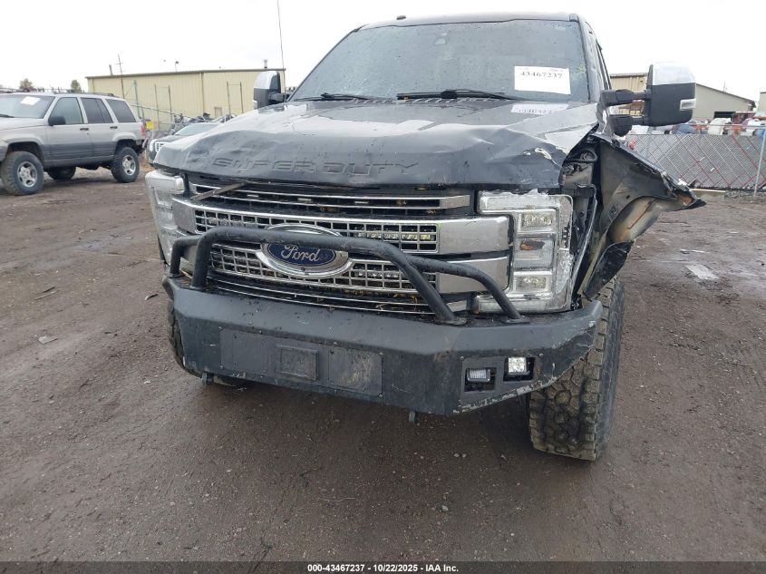 2017 Ford F-350 Platinum VIN: 1FT8W3BT2HED65689 Lot: 43467237