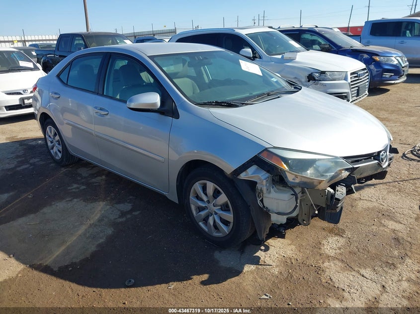 2015 TOYOTA COROLLA LE - 5YFBURHE9FP298676