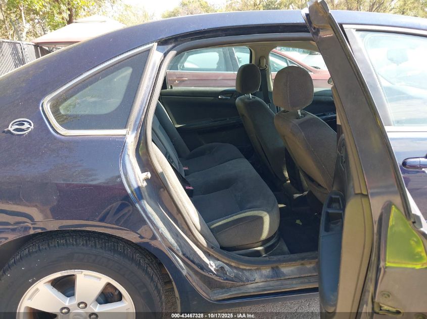 2007 Chevrolet Impala Lt VIN: 2G1WT58K979267666 Lot: 43467328