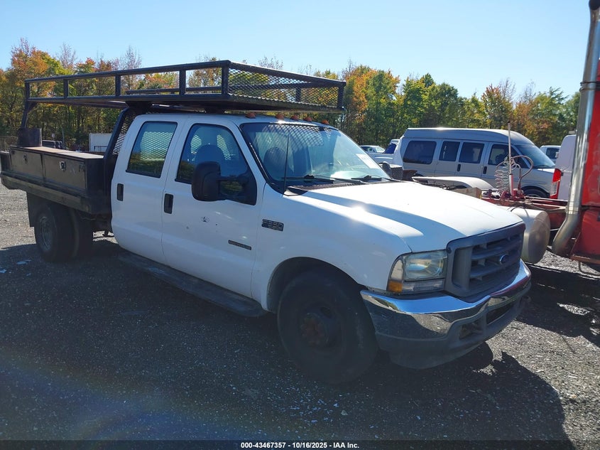 2002 Ford F-350 Lariat/Xl/Xlt white other diesel 1FDWW36F32ED67224 photo #1