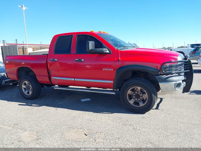 2005 Dodge Ram 2500 Slt/Laramie VIN: 3D7KS28C55G860272 Lot: 43467391