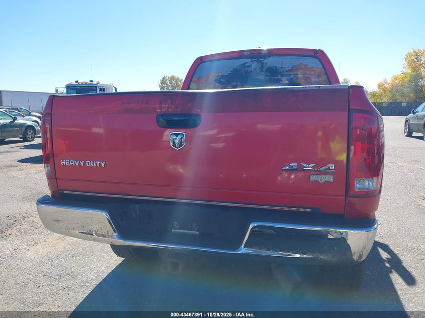 2005 Dodge Ram 2500 Slt/Laramie VIN: 3D7KS28C55G860272 Lot: 43467391