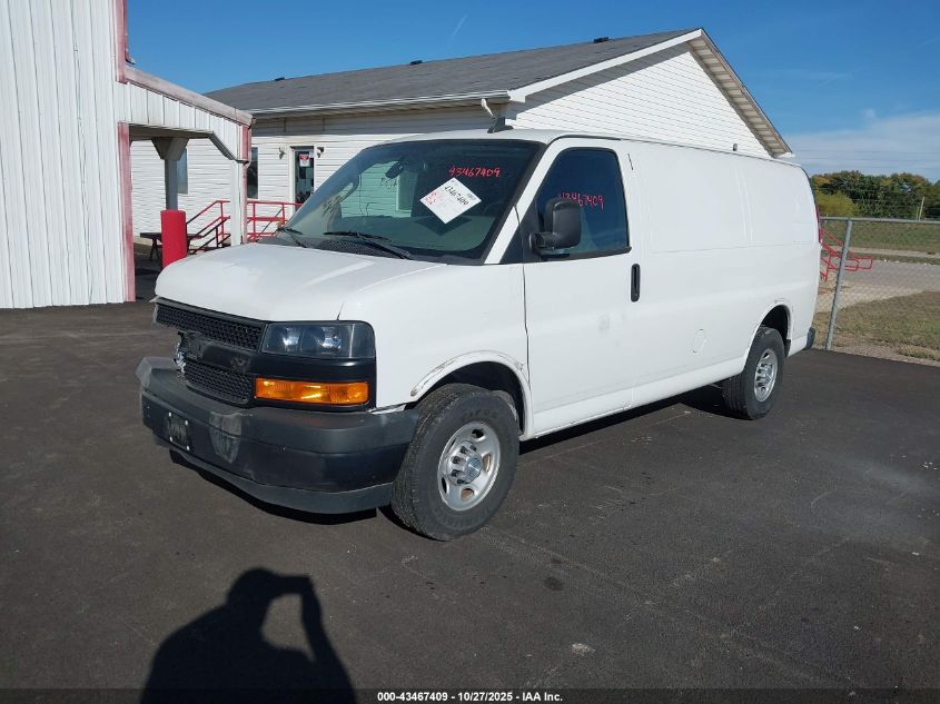 2019 Chevrolet Express 2500 Work Van VIN: 1GCWGAFP7K1152659 Lot: 43467409