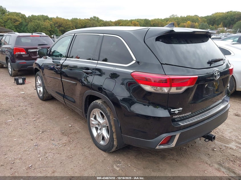 2017 TOYOTA HIGHLANDER LIMITED - 5TDDZRFH9HS439912