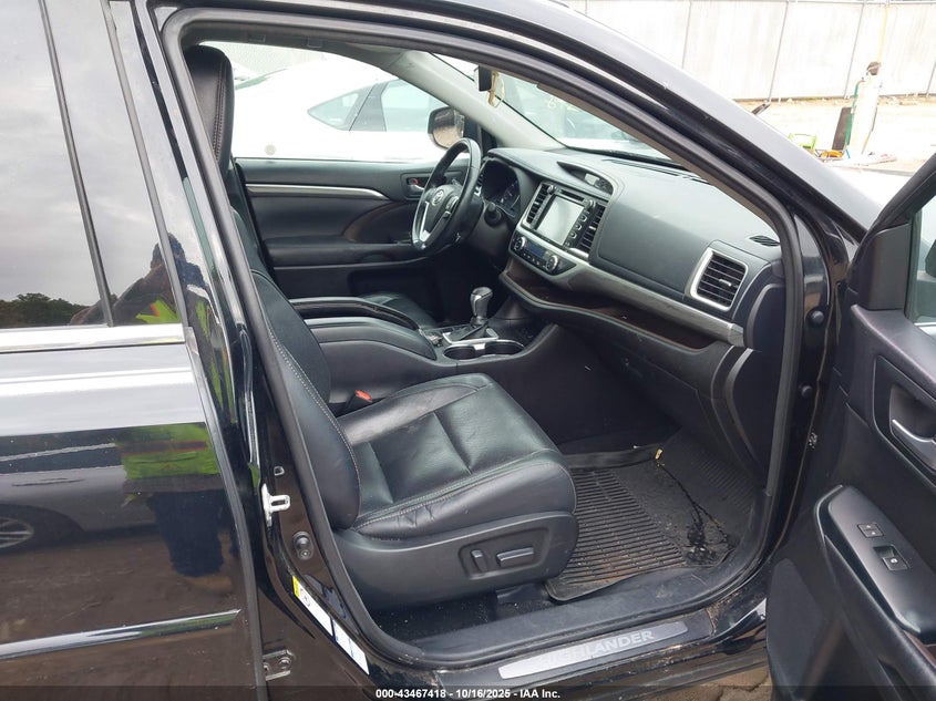 2017 TOYOTA HIGHLANDER LIMITED - 5TDDZRFH9HS439912