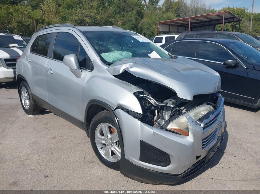 3GNCJLSB9FL212621 2015 Chevrolet Trax Lt auction photo 1