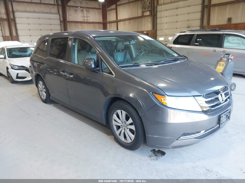 2016 HONDA ODYSSEY EX-L - 5FNRL5H66GB159377
