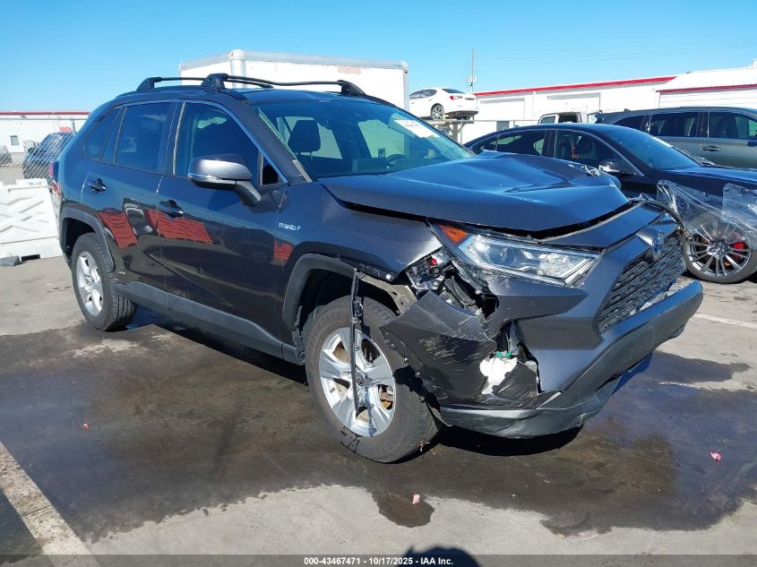 2020 TOYOTA RAV4 HYBRID XLE - JTMRWRFV4LD063595