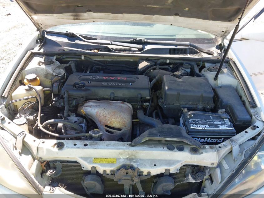 2003 Toyota Camry Xle VIN: 4T1BE32K23U160044 Lot: 43467483