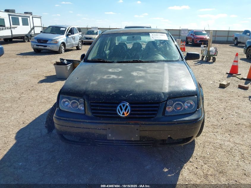 2001 Volkswagen Jetta Wolfsburg VIN: 3VWPD69M81M202317 Lot: 43467484
