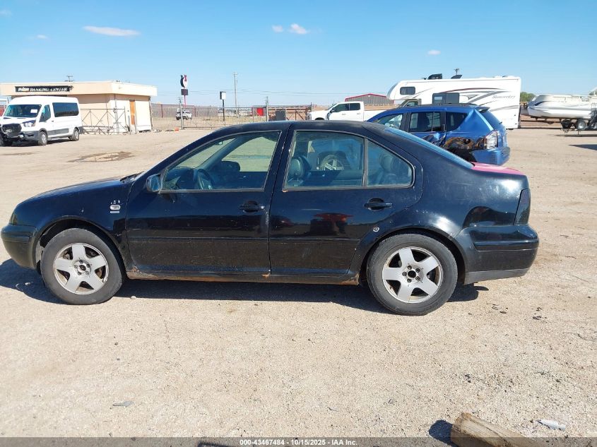 2001 Volkswagen Jetta Wolfsburg VIN: 3VWPD69M81M202317 Lot: 43467484