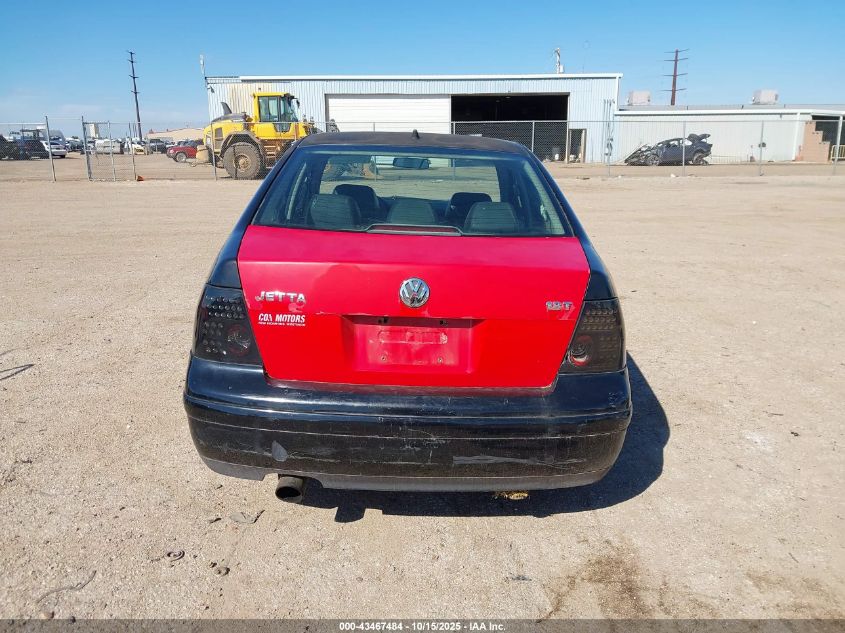 2001 Volkswagen Jetta Wolfsburg VIN: 3VWPD69M81M202317 Lot: 43467484