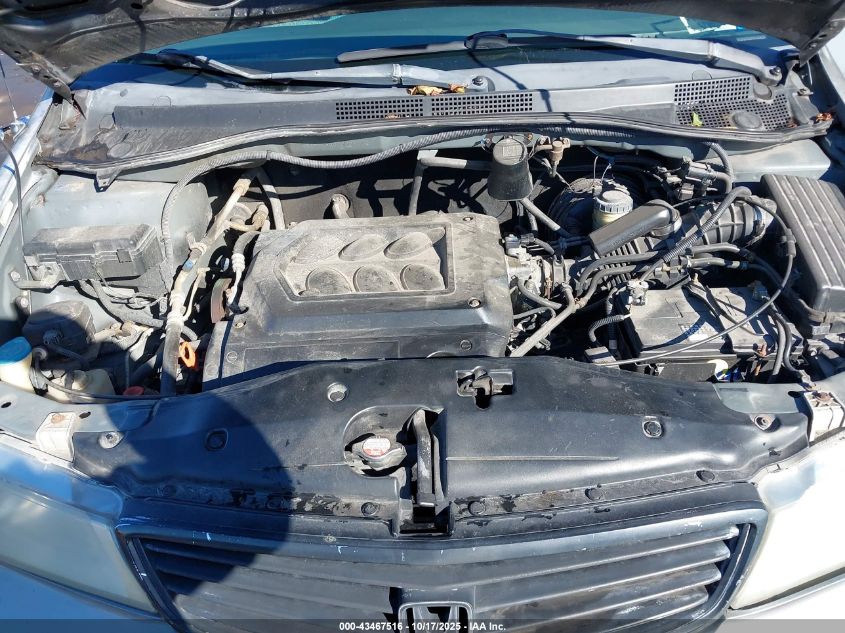 2003 Honda Odyssey Ex-L VIN: 2HKRL180531H60811 Lot: 43467516