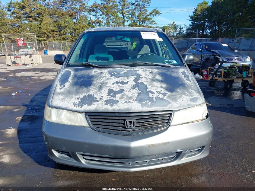 2003 Honda Odyssey Ex-L VIN: 2HKRL180531H60811 Lot: 43467516