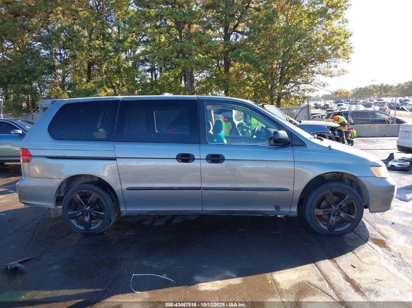 2003 Honda Odyssey Ex-L VIN: 2HKRL180531H60811 Lot: 43467516