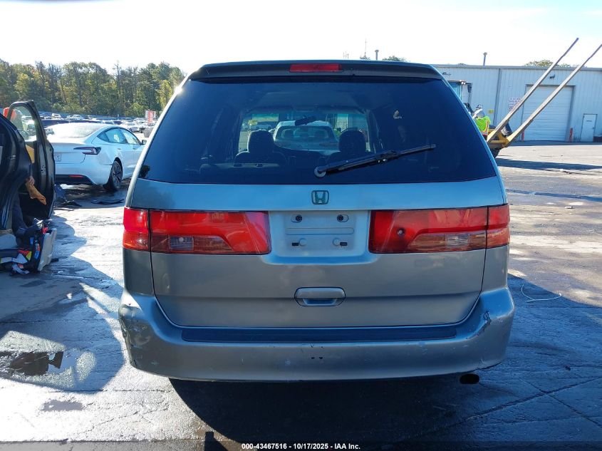 2003 Honda Odyssey Ex-L VIN: 2HKRL180531H60811 Lot: 43467516