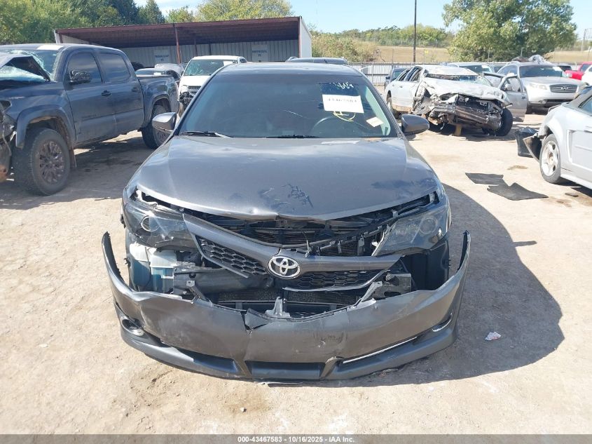 2012 Toyota Camry Se VIN: 4T1BF1FK0CU197864 Lot: 43467583