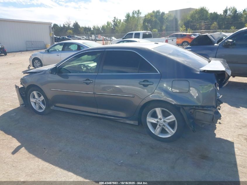 2012 Toyota Camry Se VIN: 4T1BF1FK0CU197864 Lot: 43467583