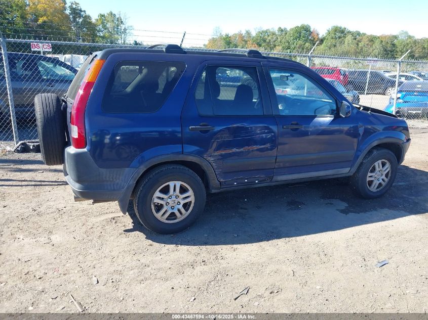 2003 Honda Cr-V Ex VIN: SHSRD78863U136842 Lot: 43467594