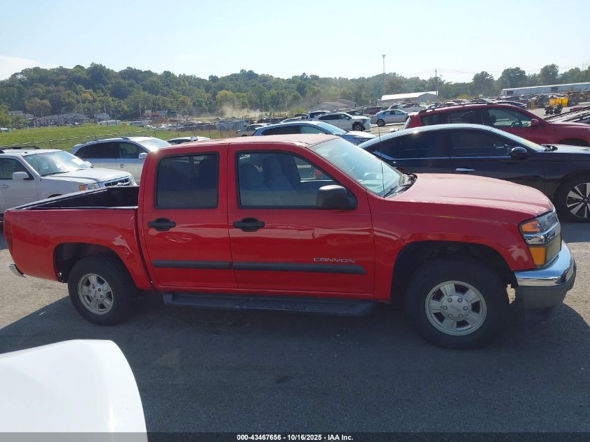 2005 GMC Canyon Sle VIN: 1GTCS136058252580 Lot: 43467656
