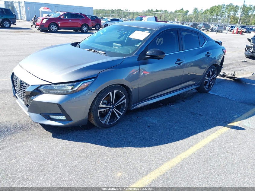 2020 NISSAN SENTRA SR XTRONIC CVT 3N1AB8DV4LY266198