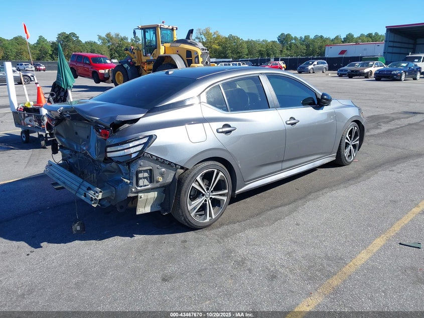 2020 NISSAN SENTRA SR XTRONIC CVT 3N1AB8DV4LY266198