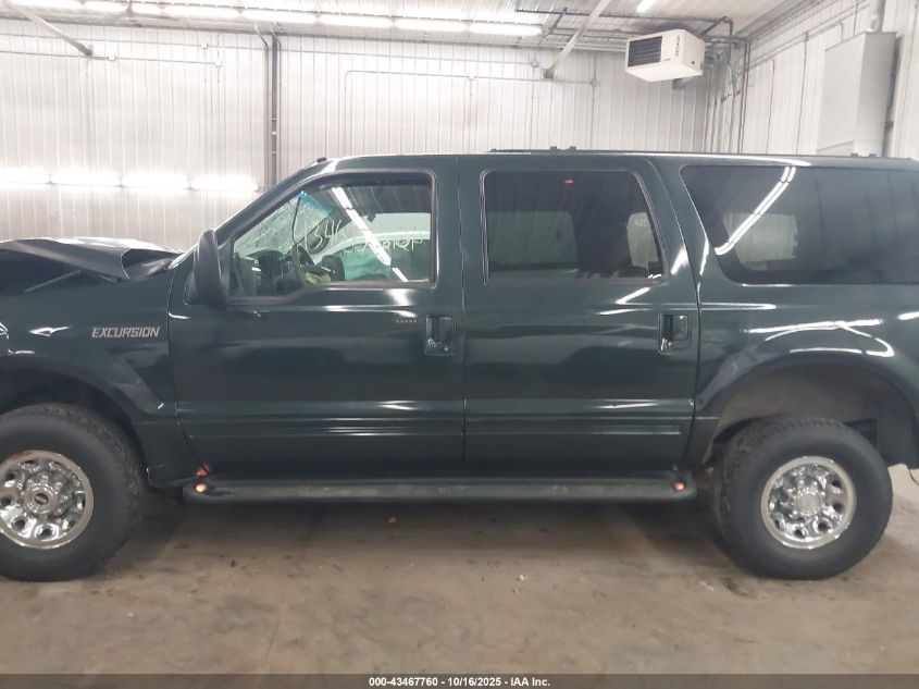 2002 Ford Excursion Xlt VIN: 1FMNU41S22EB65700 Lot: 43467760