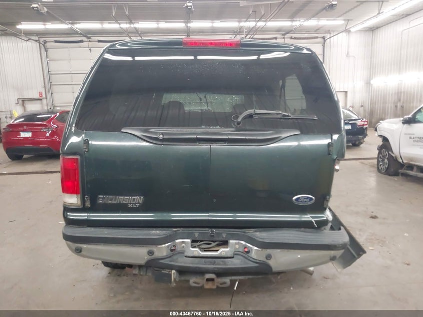 2002 Ford Excursion Xlt VIN: 1FMNU41S22EB65700 Lot: 43467760
