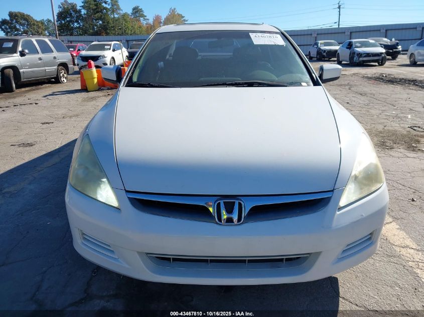2007 Honda Accord 2.4 Ex VIN: 1HGCM56827A019103 Lot: 43467810