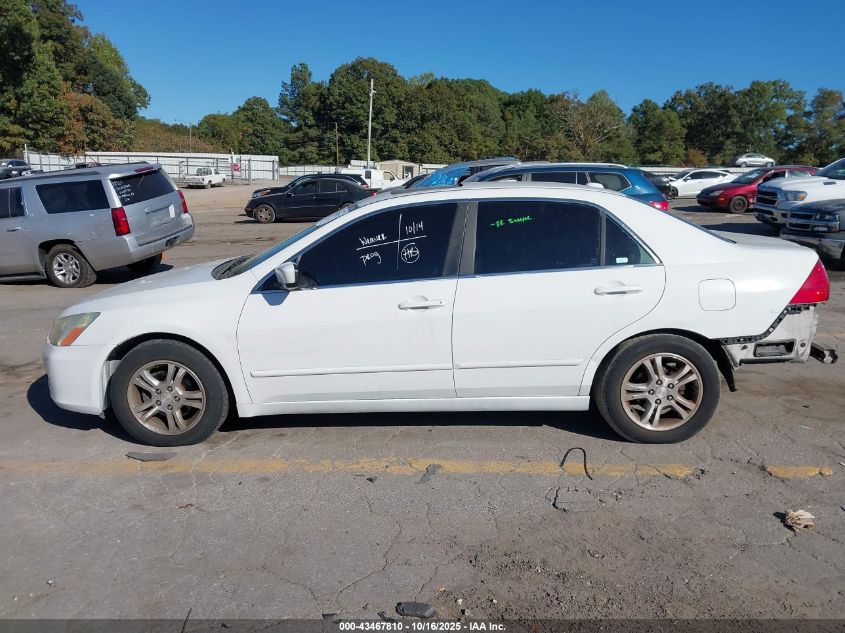 2007 Honda Accord 2.4 Ex VIN: 1HGCM56827A019103 Lot: 43467810