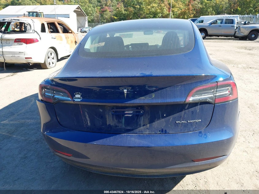 2019 Tesla Model 3 Long Range/Performance VIN: 5YJ3E1EB2KF497846 Lot: 43467824