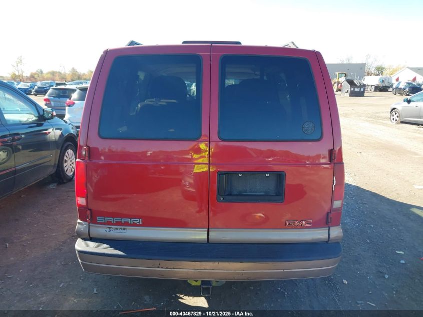 2001 GMC Safari Sle VIN: 1GKDM19W31B522344 Lot: 43467829