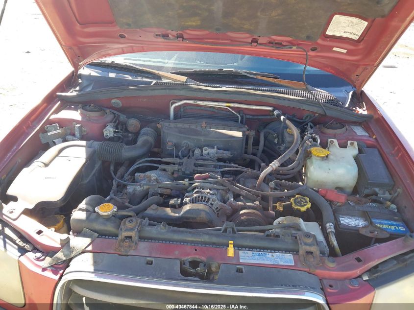 2003 Subaru Forester X VIN: JF1SG63683H771907 Lot: 43467844