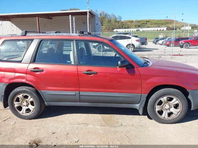 2003 Subaru Forester X VIN: JF1SG63683H771907 Lot: 43467844