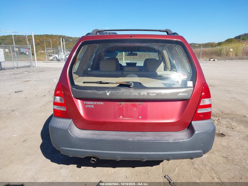 2003 Subaru Forester X VIN: JF1SG63683H771907 Lot: 43467844