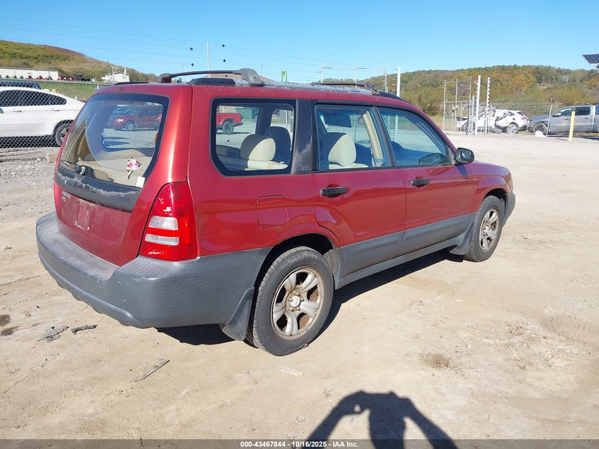 JF1SG63683H771907 2003 SUBARU FORESTER photo no. 4