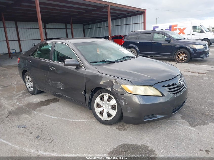 2009 Toyota Camry Le grey sedan gasoline 4T1BE46K39U382438 photo #1