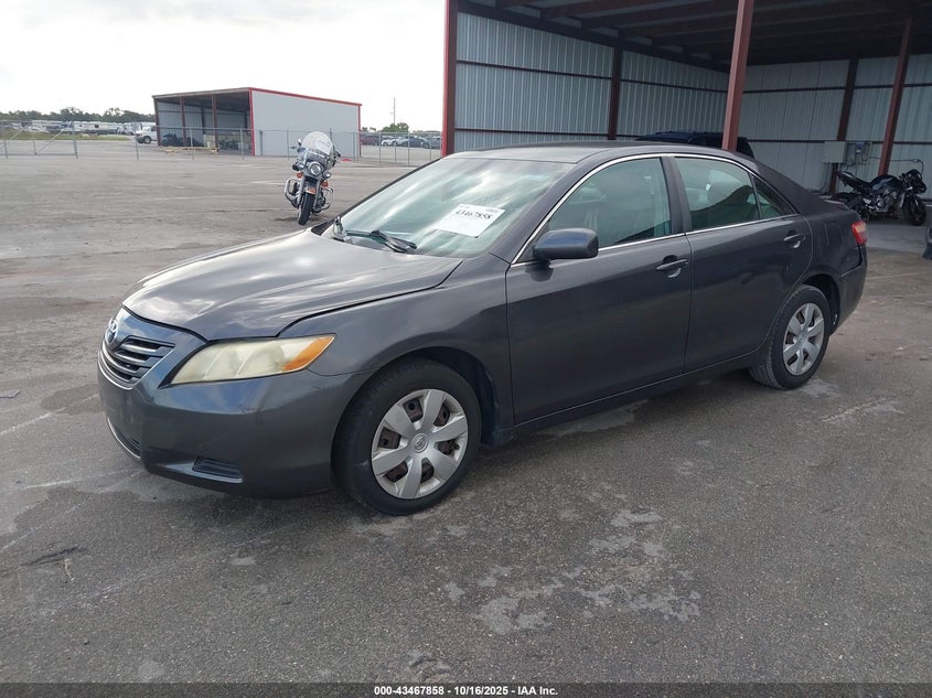2009 Toyota Camry Le grey sedan gasoline 4T1BE46K39U382438 photo #3