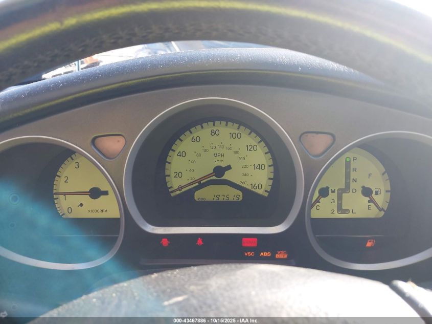 2002 Lexus Gs 300 VIN: JT8BD69S120151192 Lot: 43467886