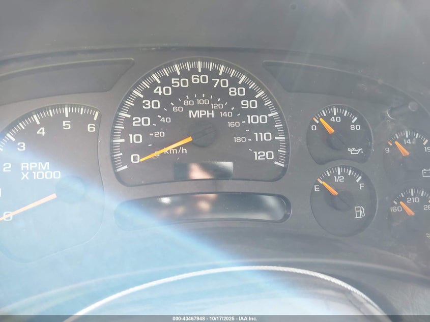 2003 Chevrolet Suburban 1500 Lt VIN: 3GNEC16Z93G105748 Lot: 43467948