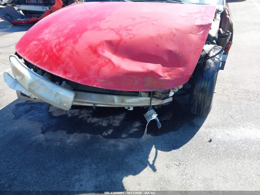 1997 Saturn Sc Sc1 VIN: 1G8ZF1280VZ261592 Lot: 43468001