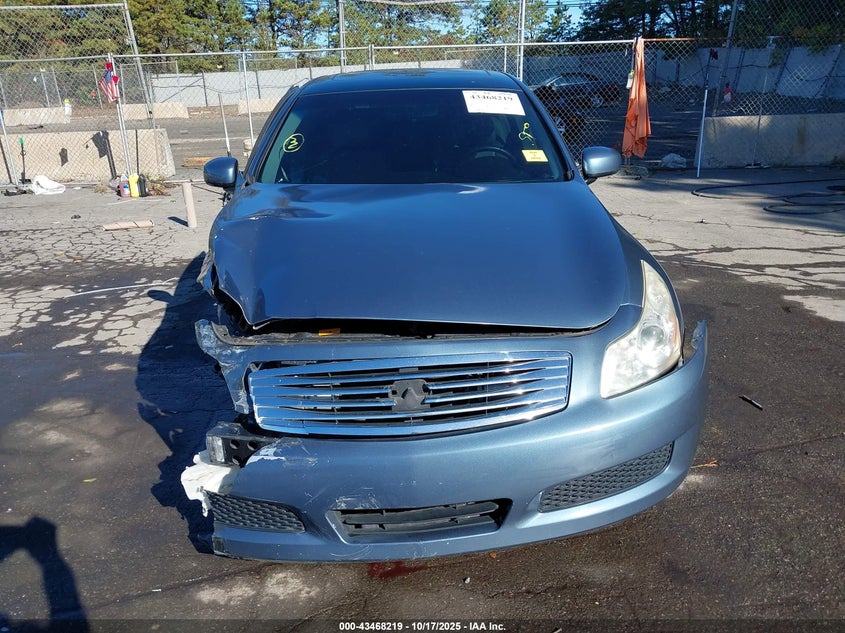 JNKBV61F48M275339 2008 INFINITI G photo no. 12