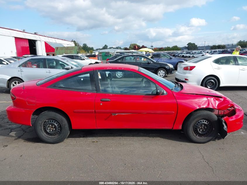 2002 Chevrolet Cavalier VIN: 1G1JC124727255930 Lot: 43468254