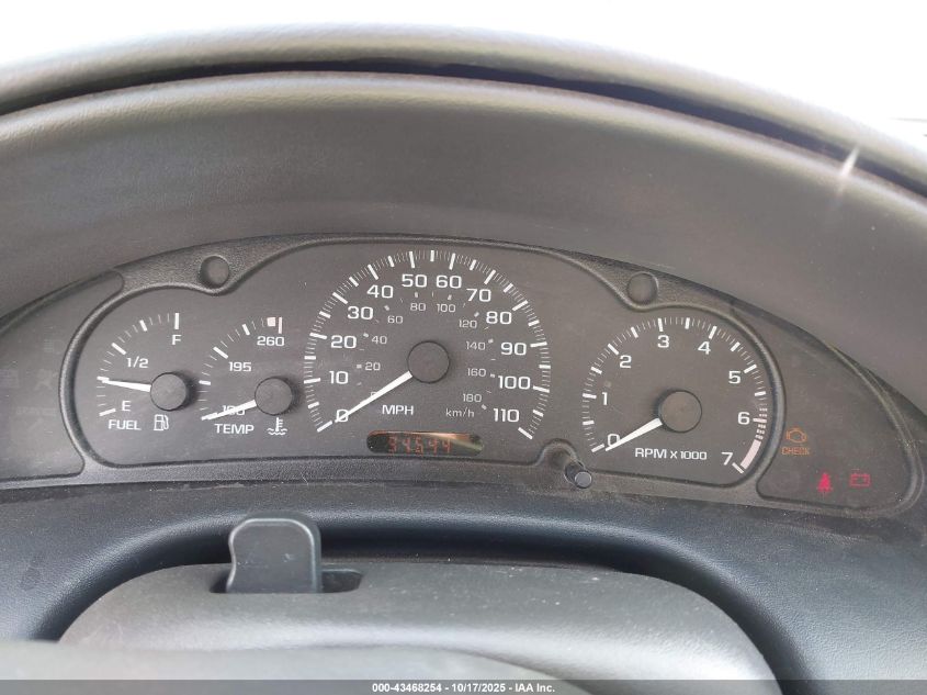 2002 Chevrolet Cavalier VIN: 1G1JC124727255930 Lot: 43468254