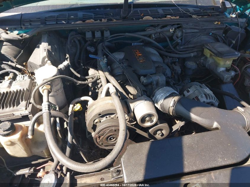 1995 Chevrolet Blazer VIN: 1GNDT13WXS2260600 Lot: 43468264