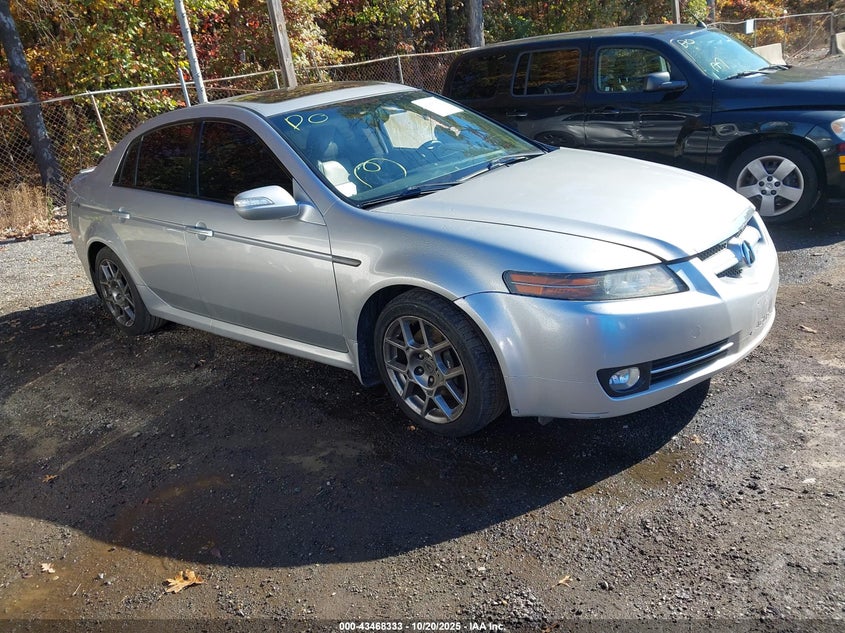 2008 Acura Tl Type S silver sedan gasoline 19UUA76548A016882 photo #1