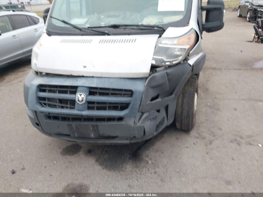 2014 Ram Promaster 3500 High Roof VIN: 3C6URVJG7EE129536 Lot: 43468338