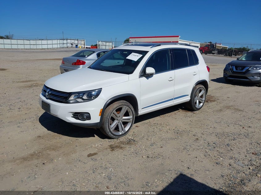 2014 VOLKSWAGEN TIGUAN R-LINE WVGAV3AX9EW010383