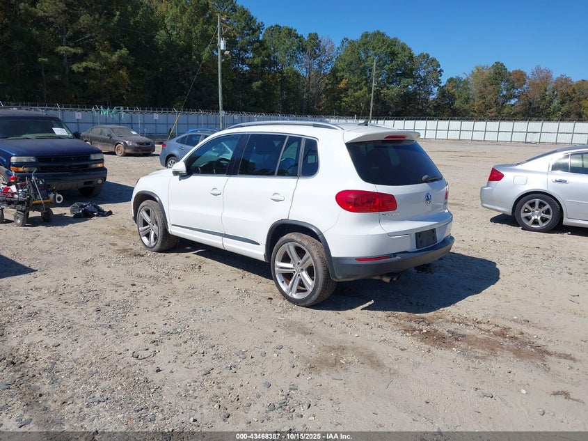 2014 VOLKSWAGEN TIGUAN R-LINE WVGAV3AX9EW010383